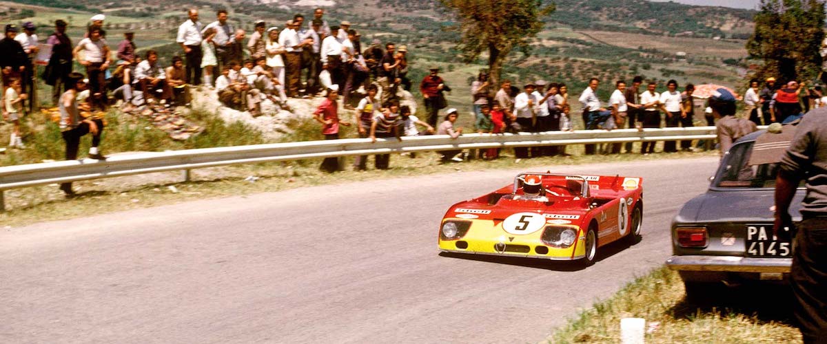 Nino Vaccarella bei der Targa Florio