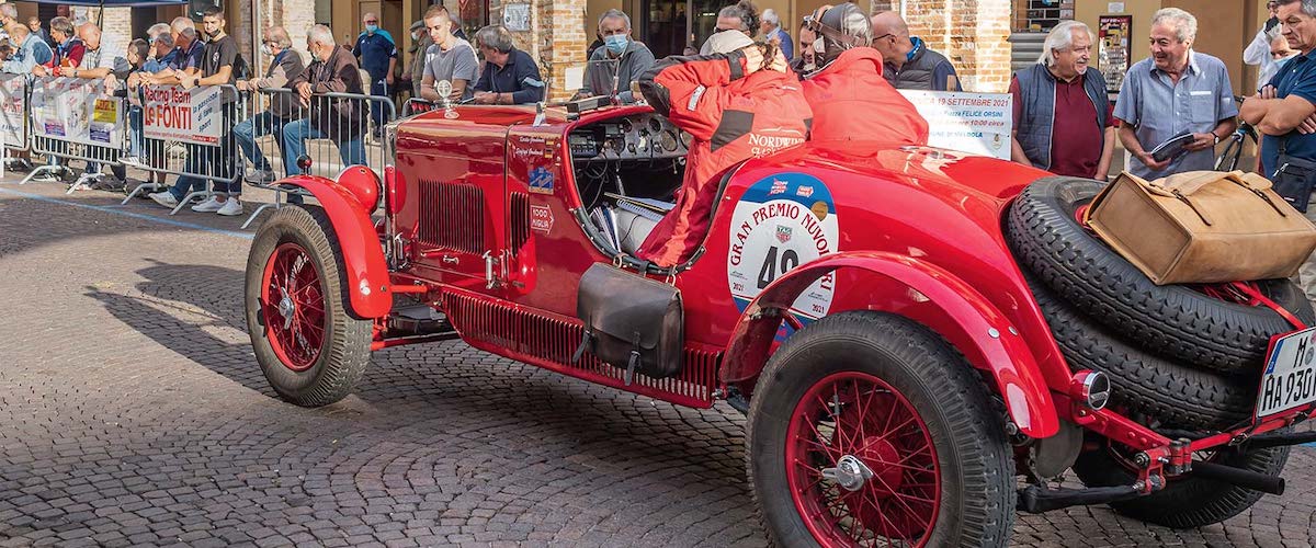Ein Riley Special aus den 1930er-Jahren beim Gran Premio Nuvolari