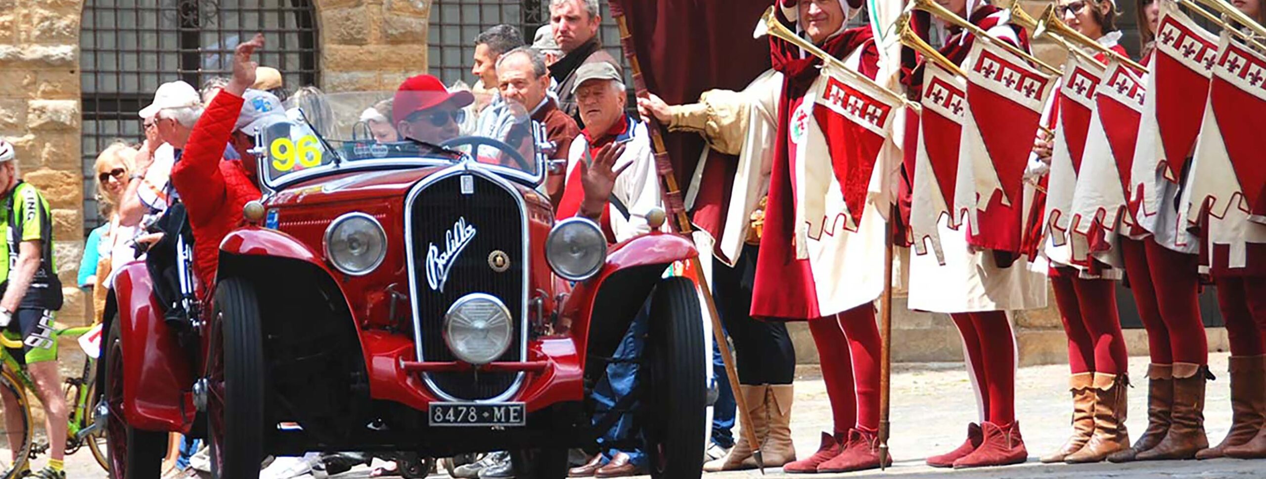 Mille Miglia Team in Volterra